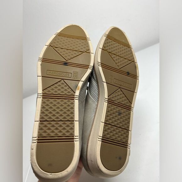 Aerosoles Women's Sidecar Oxford Gray Metallic Size 9,5 - Picture 7 of 7